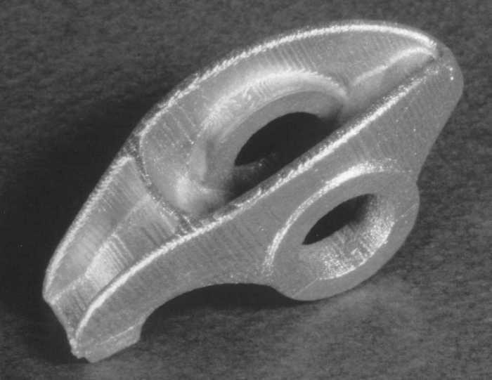Fabbed model of  automotive rocker arm